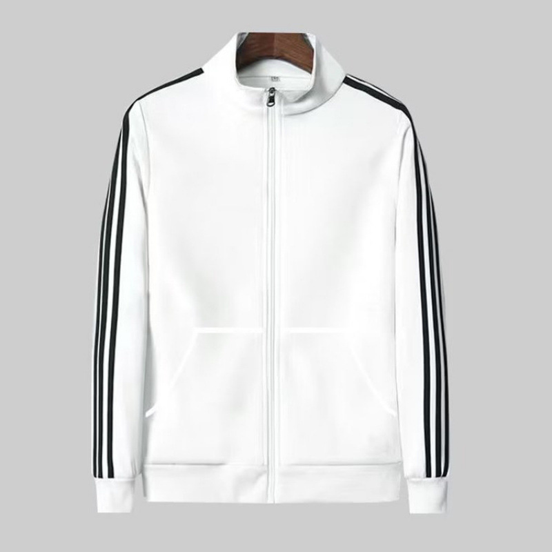 春秋薄外套运动服男士休闲三条杠套装户外跑步卫衣卫裤两件套整套