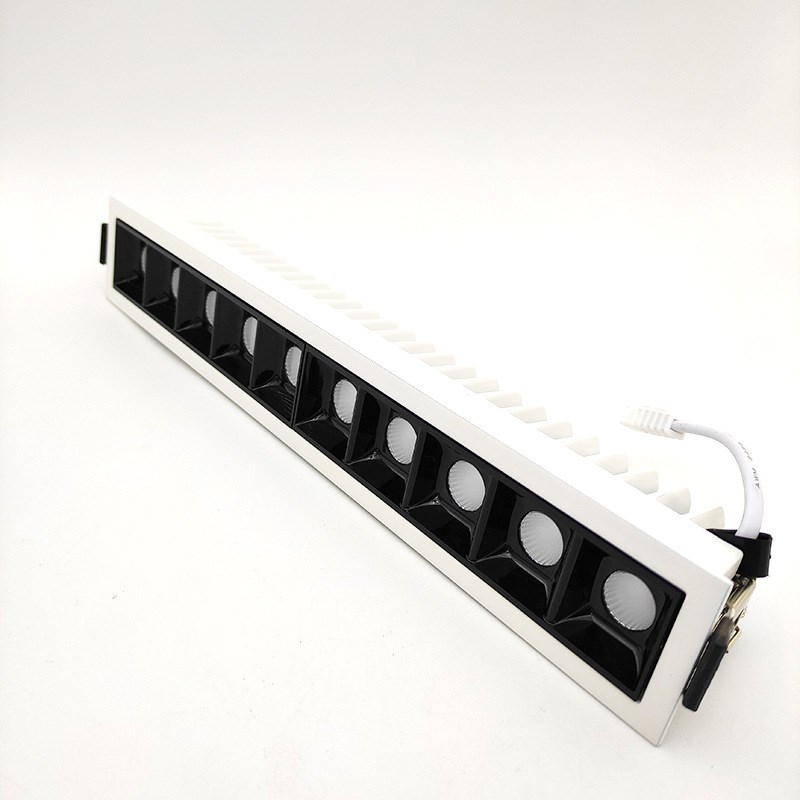 led嵌入式深度j防眩窄边框射灯 XT2线性射灯家居线形灯无主灯照明