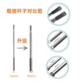 甄选升级加粗伸缩杆一杆多头超细纤维雪尼尔除尘掸天花板扫尘刷鸡