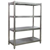 甄选304厨房置物架不锈钢收纳储物架多层微波炉架子多功能烤箱货