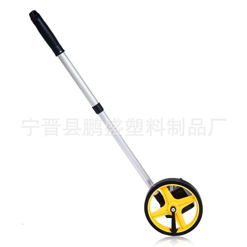 测距轮手推滚轮式测距仪r量路车器机械数显户外滚动推尺工程测量