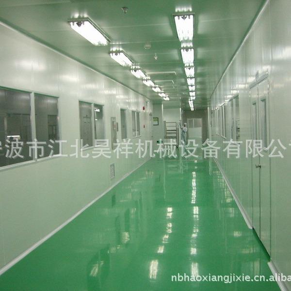 化妆品食品十万级无尘组装净化车间无尘车间装修隔房不锈钢传递窗