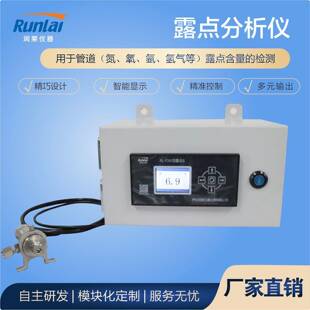 源头工厂露点分析仪管道原位安装在线露点仪气体含水量监测仪