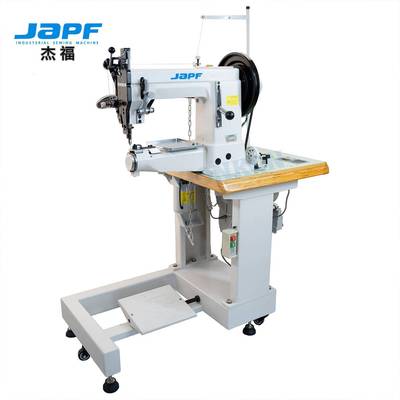 205外线机拖鞋缝鞋机雪地靴粗线特厚料边线缝制节能伺服电机