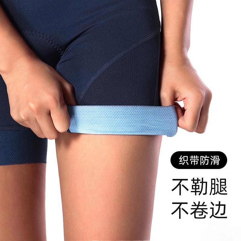 自行车骑行服女夏运动健身内裤三分短裤硅胶减震舒适高弹紧身透气
