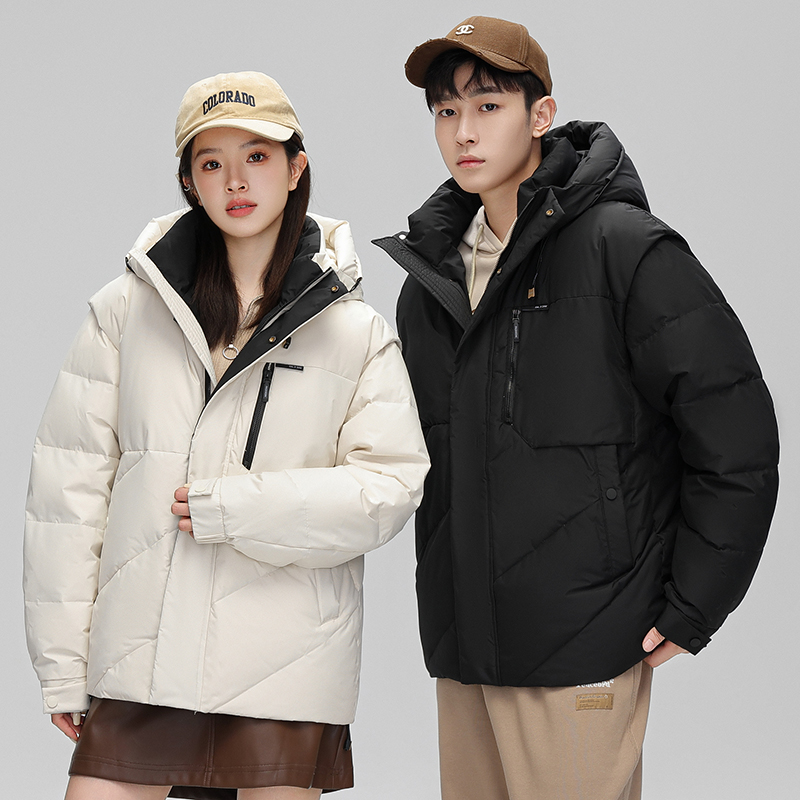 鸭鸭羽绒服时尚保暖羽绒外套