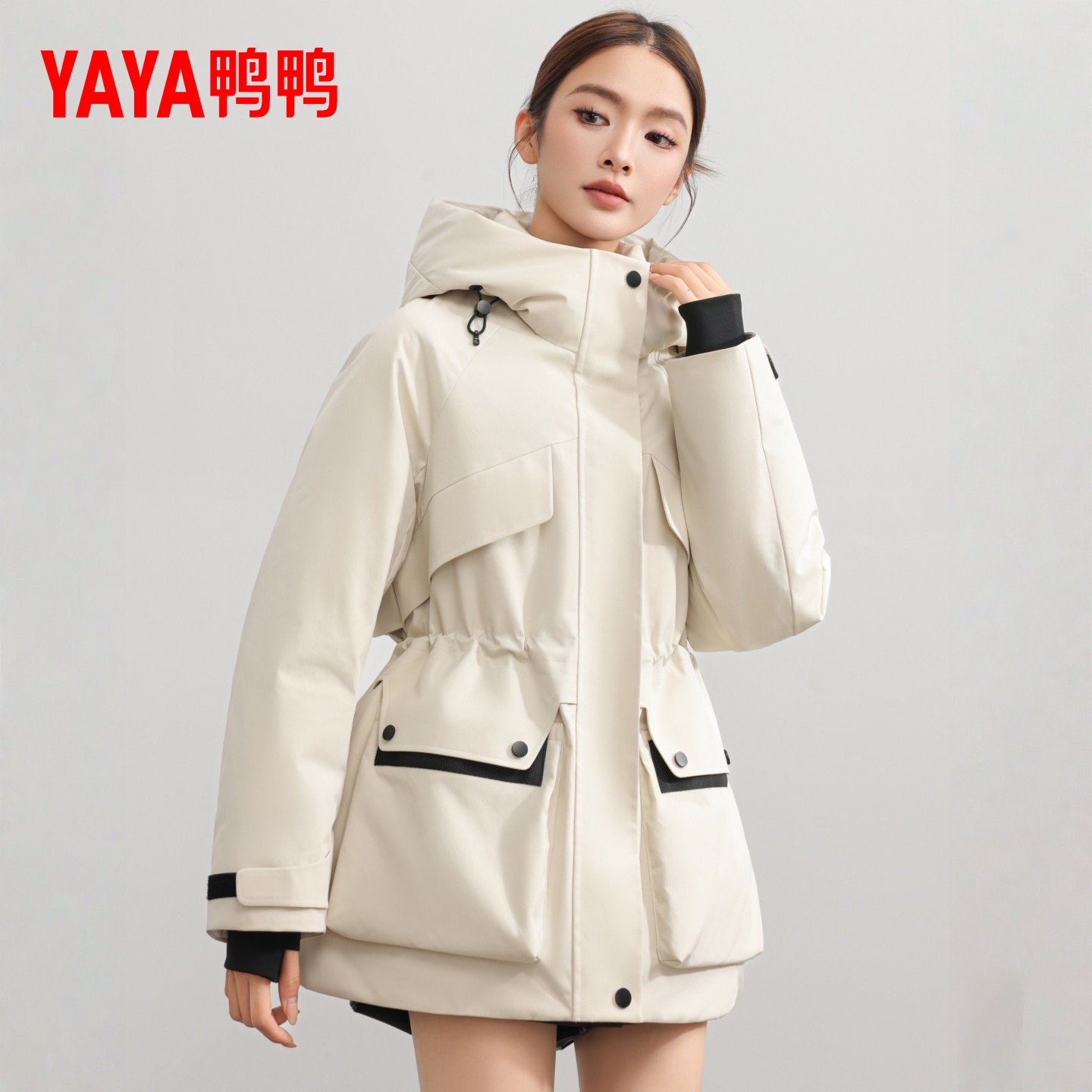 鸭鸭2025年冬季新款羽绒服