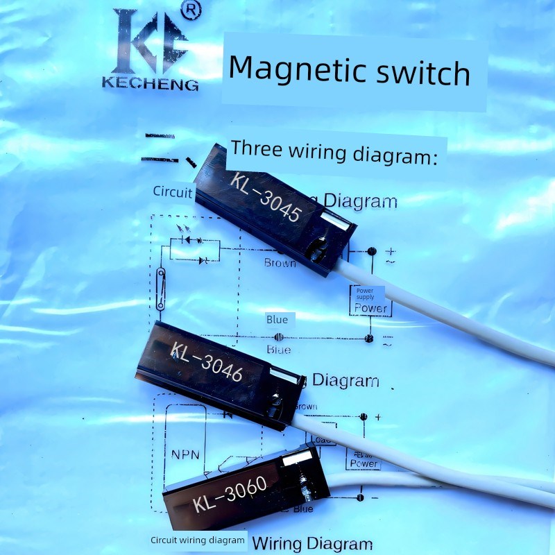 OSP无杆气缸磁性开关KL3046 KL3045 KL3060 NPN PNP传感应器6CP