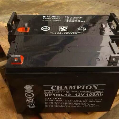 CHAMPION 冠军蓄电池 12V100AH NP100-12 直流屏UPS/EPS 监控消防