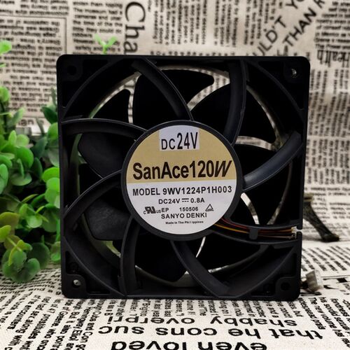SANYO/三洋 9WV1224P1H003 12038 DC24V 0.8A 4线 12厘米散热风扇