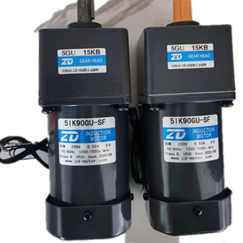 ZD三相90W定速5IK90GU-SF/5GU 15KB自动贴标机设备专用减速马达