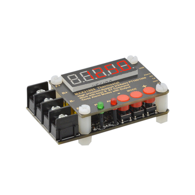 MAX31865数显温控器模块 串口输出 上位机调试3种报警模式 AT指令