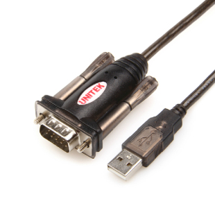 优越者(UNITEK)Y-105E USB2.0转RS232串口连接转换线3米USB转D