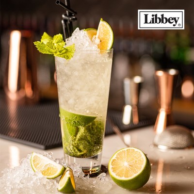 利比 长岛冰茶杯 无铅加厚玻璃杯饮料杯鸡尾酒杯果汁杯冷饮杯朗姆