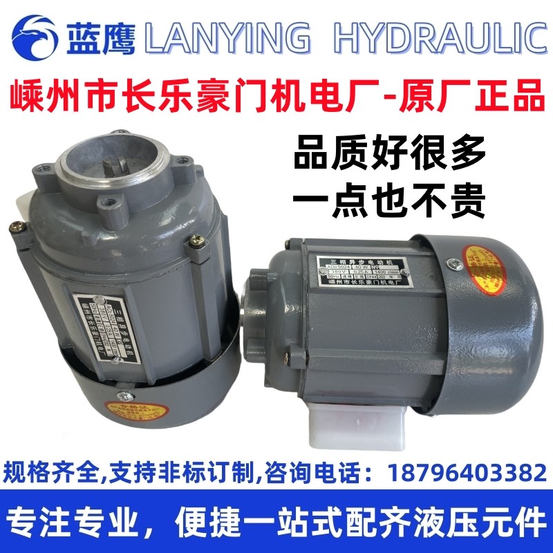 嵊州市长乐豪门机电厂AO2减速机A02三相异步5024 60油泵40W电动机