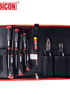 罗宾汉500-10D电工维修套装进口螺丝刀套装带磁性 钢丝钳斜口钳子