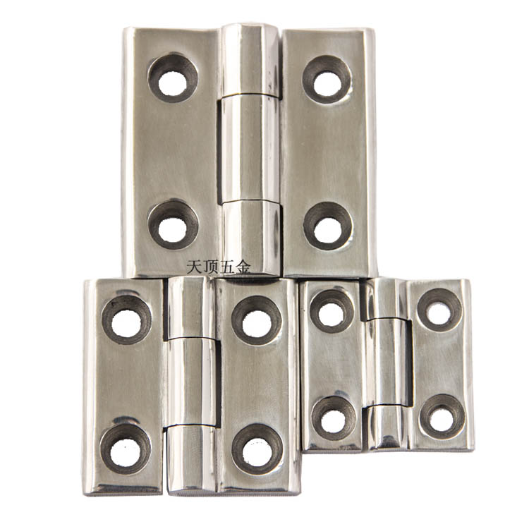爆款304不锈钢合页304不锈钢工业铰链 工业合页重型合页长50mm