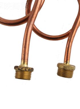 红旗压力M表弯M141*1.5冲管20*.5DN15连缓接管内丝4分DN15转接头