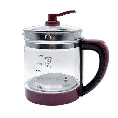 适用通用美的养生壶配件MK-GE1703/GE1701单壶身电热水壶玻璃壶体