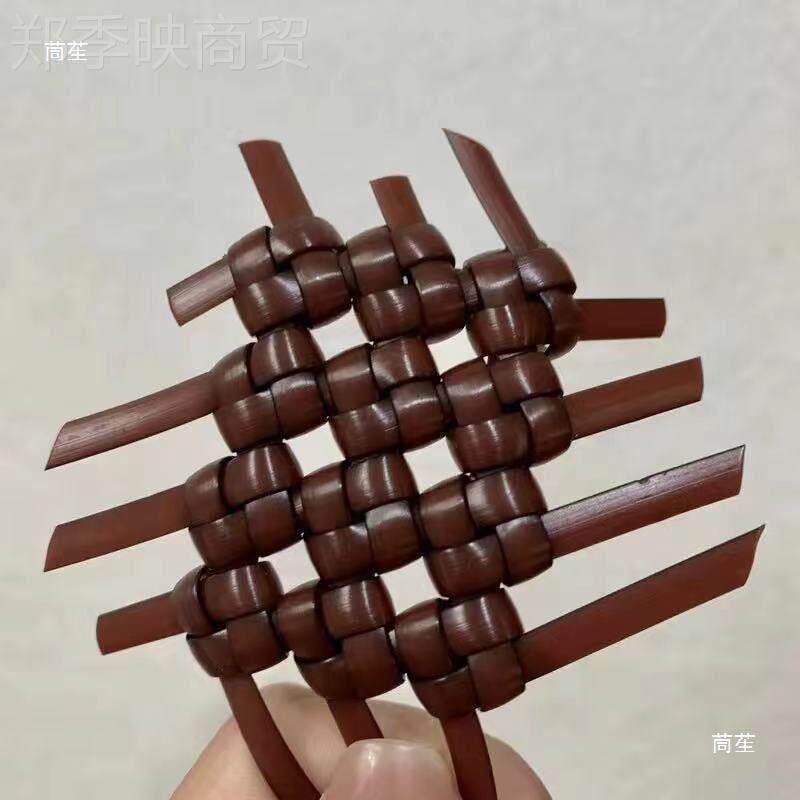 滕条编编织藤条材料篮扁1093藤皮绳子d蓝i手y工收纳筐手提脏衣子