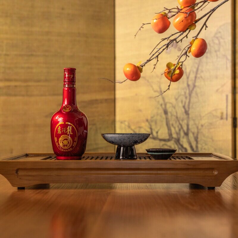 有机闵派红曲黄酒六年陈酿12度复古风陶瓷瓶装自饮送礼500mL/瓶