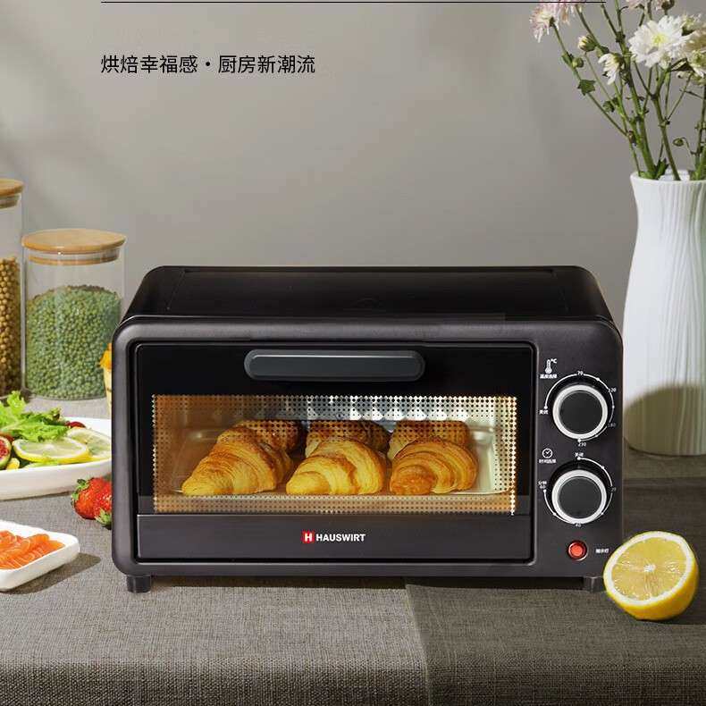 海氏B09电烤箱家用迷你小型12L烘焙蛋糕烤鸡烤箱烤炉不锈钢加热管