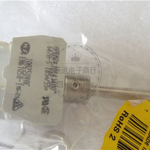 进口法国APEM  647H-5自弹大钮子开关6脚双边复位摇臂摇头开关10A