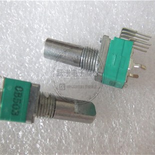 B50K B503电位计柄长17.5MM半柄 09型双联6脚调音台音响立式