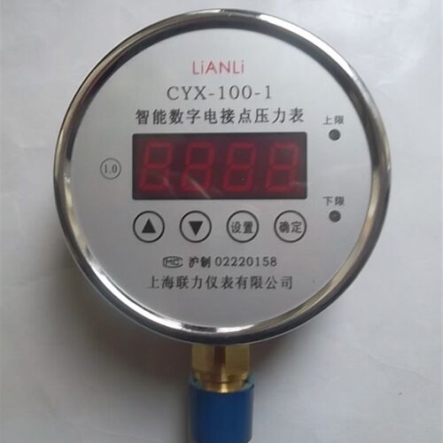 数字压力表 CYX-100/智能压力表 0-10MPA  /220VAC/数码管显示