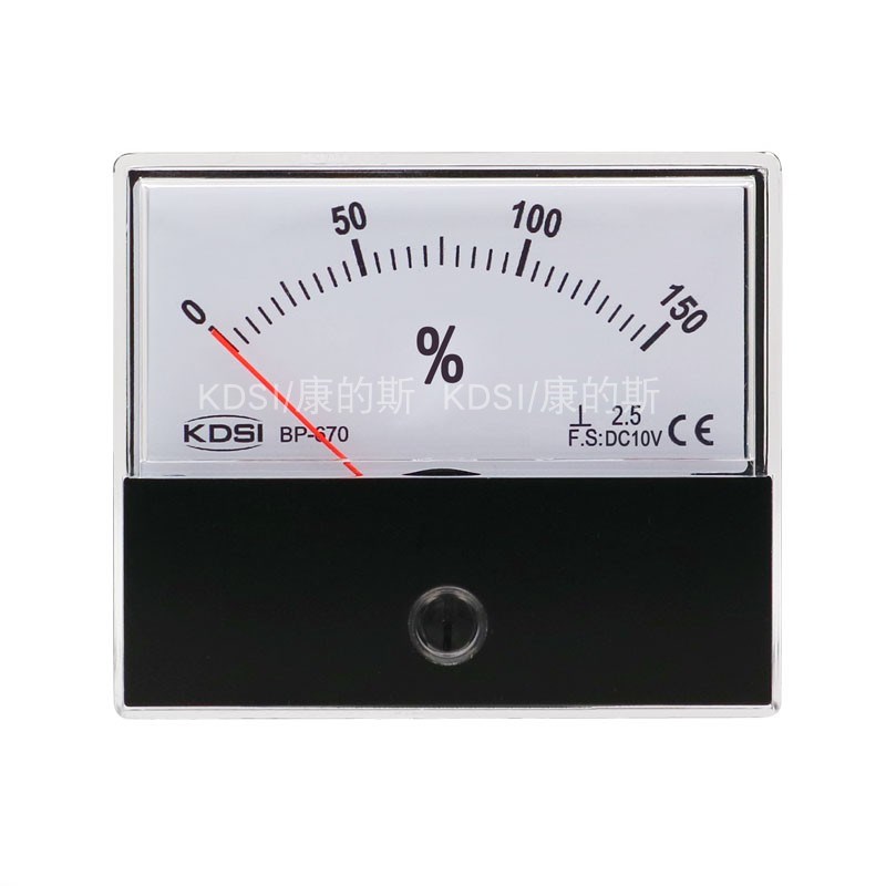 供应 指针式直流电压表BP-670 DC10V 150负载表 CE认证电表