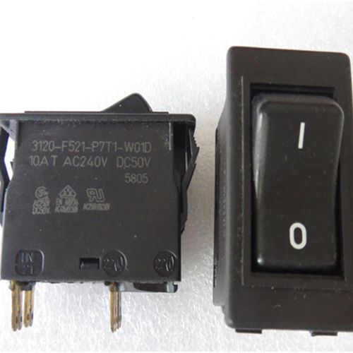 3120-F521-P7T1-W01D拆机德国ETA电源船型翘板开关1.2A2.5A6A10A