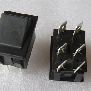 进口英国ARCOLECTRIC 摇臂电源开关16A 1560AL船型开关6脚2档翘板