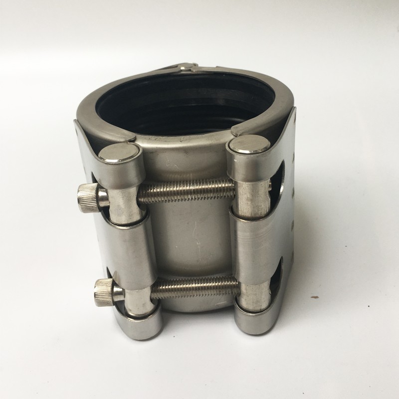 齿环型管道连接器IMPA614131不锈钢联管夹修补70带压堵漏哈夫节