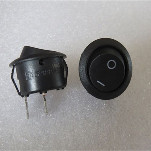 SRJ22A3EBBNN进口德国CHERRY-ZF圆形船型开关2脚2档翘板开关16A