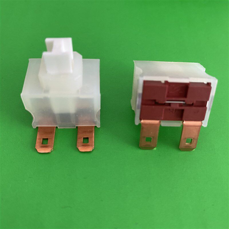 168进口德国MARQUARDT自锁2脚挂烫机吸尘器按钮键电源开关平柄12A