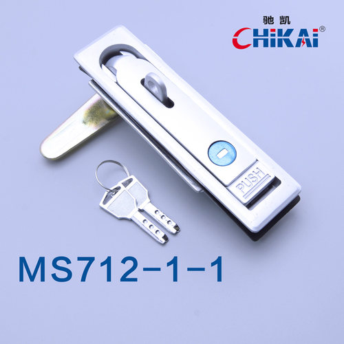 MS712-1-1配电柜机箱机柜设备平面锁成套柜体动力箱铁皮柜长条锁