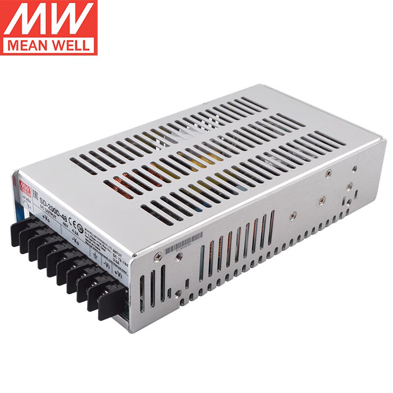 台湾明纬开关电源SD-200D-48 200W 72~144V变48V4.2A DC-DC转换器