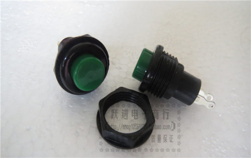 12MM MS-350M 日本进口EST圆形按钮开关 复位 常开 按通 3A125V
