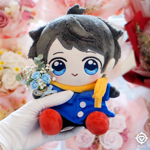 【预售】血腥画家 坐姿玩偶 x PlushifyLab合作 冬雪迷童 周边