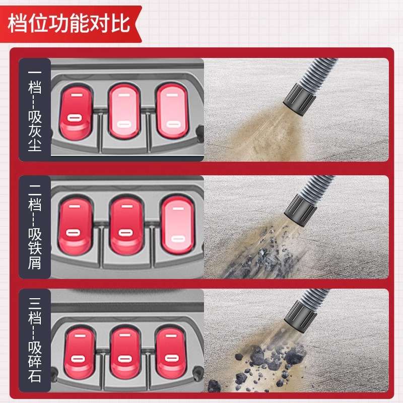 厂家工业吸尘器 车间粉尘电瓶式工厂用手推式工业吸尘器 无线干湿