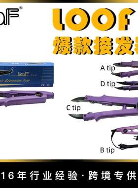LOOF厂家  接发器专业接发工具hair fusion iron611恒温紫色
