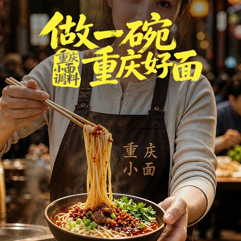 QIUXIA/秋霞重庆小面调料特产油辣子香辣红油辣椒油凉拌开袋即用