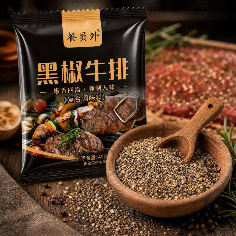 正宗黑椒牛排腌料家用嫩肉腌肉调料腌制牛羊猪肉烧烤专JD