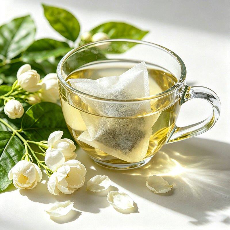 【送磁吸杯】茉莉绿茶清香原叶绿茶袋泡冷泡茶独立小包装茶叶饮料