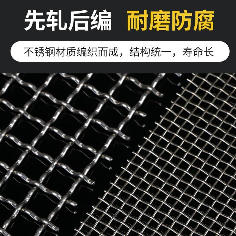 30花不锈钢网1.5米编织网4销振动筛网不锈钢下水道加粗过滤轧工业