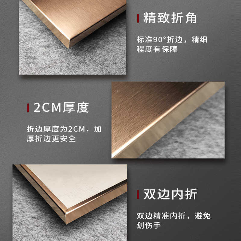 定制公司金不锈钢牌匾板材漆设计工厂奖牌办公室烤钛单位挂牌企业