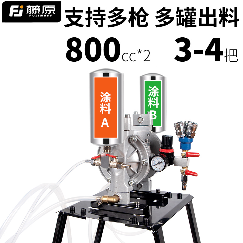 气动隔膜泵泵浦油漆泵喷漆泵A10 A15 A20油墨双隔膜泵耐腐蚀涂料