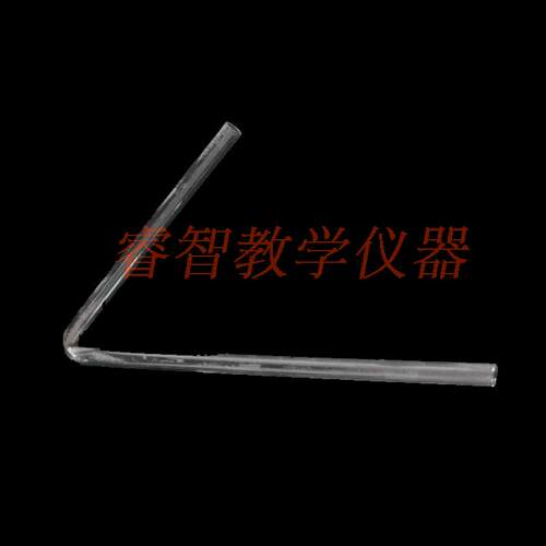 玻璃弯管60度 玻璃导管60 实验导气管 教学仪器可定制任何规格