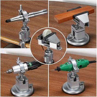 小型台钳桌虎钳迷你工作台家用万向台虎平口钳支架微型夹具台虎钳
