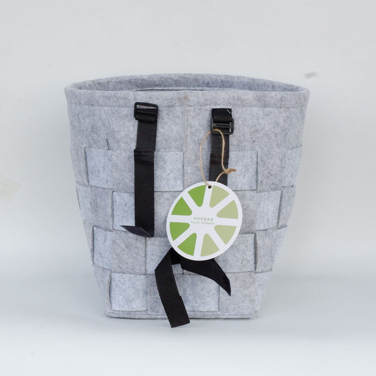 大行折叠车布车筐加厚毛毡车筐滑板车自行车前车筐电动车篮前车篓